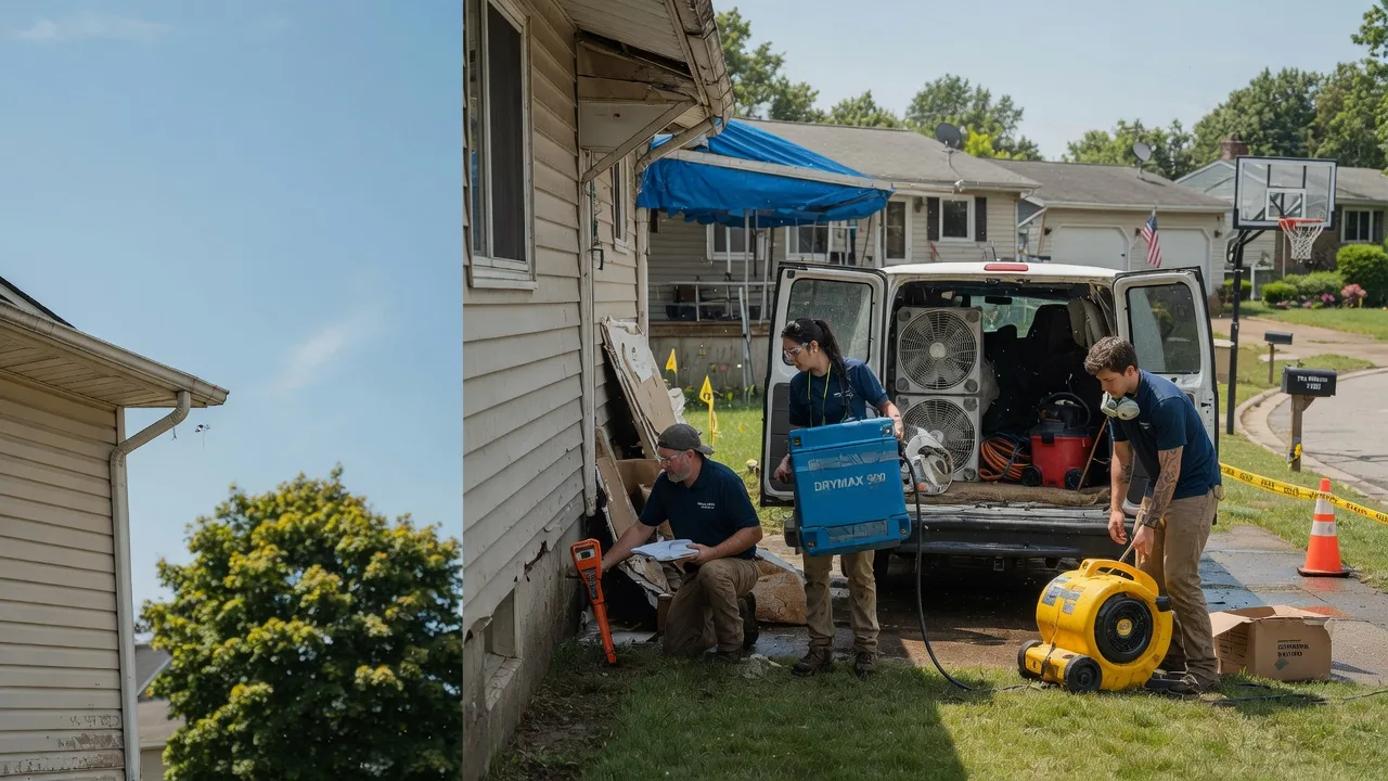 Ceiling Leak Cleanup in Ruth, MI near me